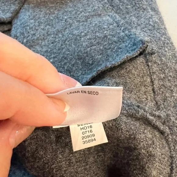 Charter Club Charcoal Worsted Wool Blazer Size Large - Picture 10 of 11